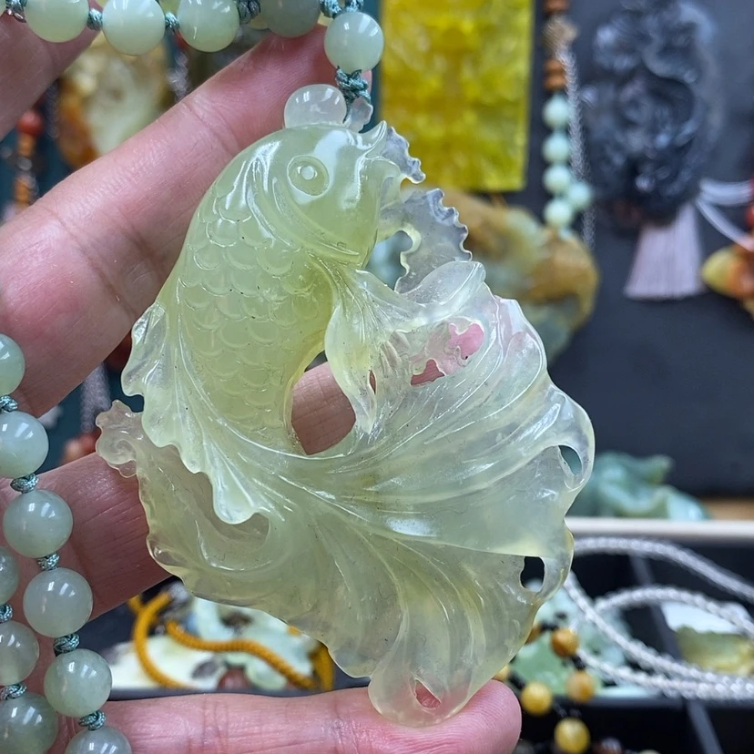 【闪购商品】未镶嵌蛇纹石玉吊坠