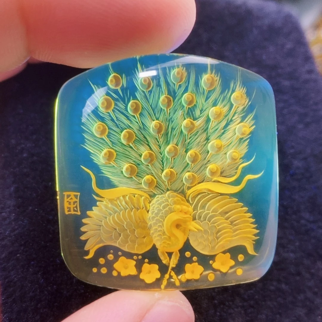 【闪购商品】金珀吊坠(不含链)未镶嵌