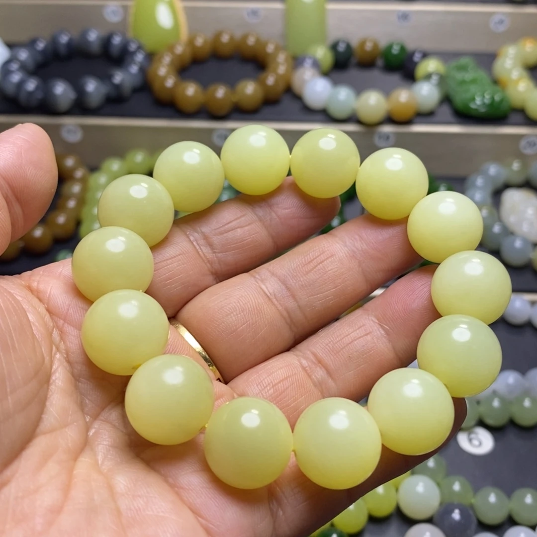 和田玉手串未镶嵌