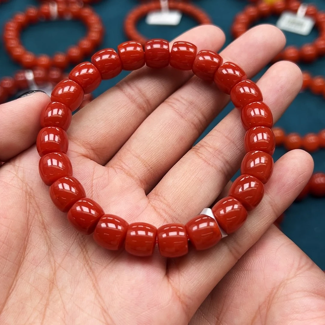 南红玛瑙未镶嵌手串保山传承级南红9