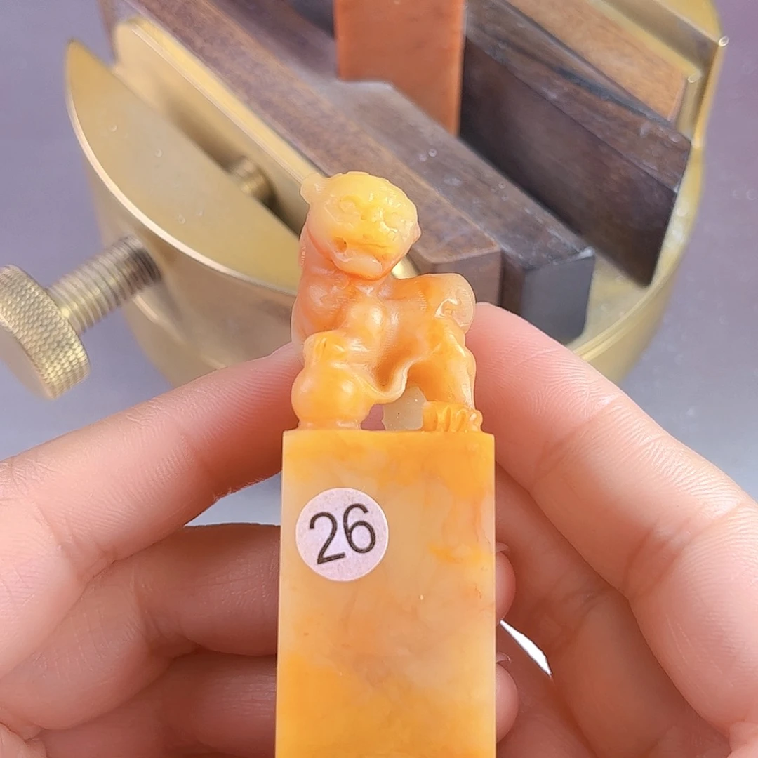 昌化石印石26号老挝石2.3厘米