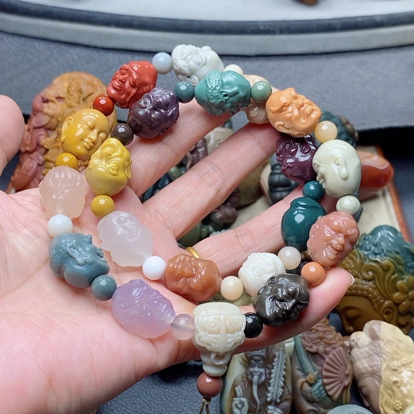 【闪购商品】定制石英质玉吊坠未镶嵌浮**雁