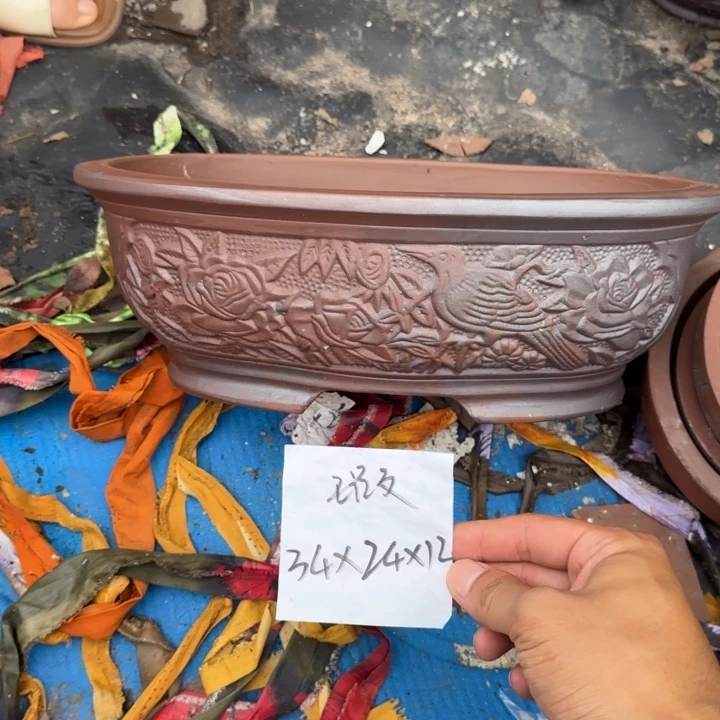 紫砂花盆特价商品
