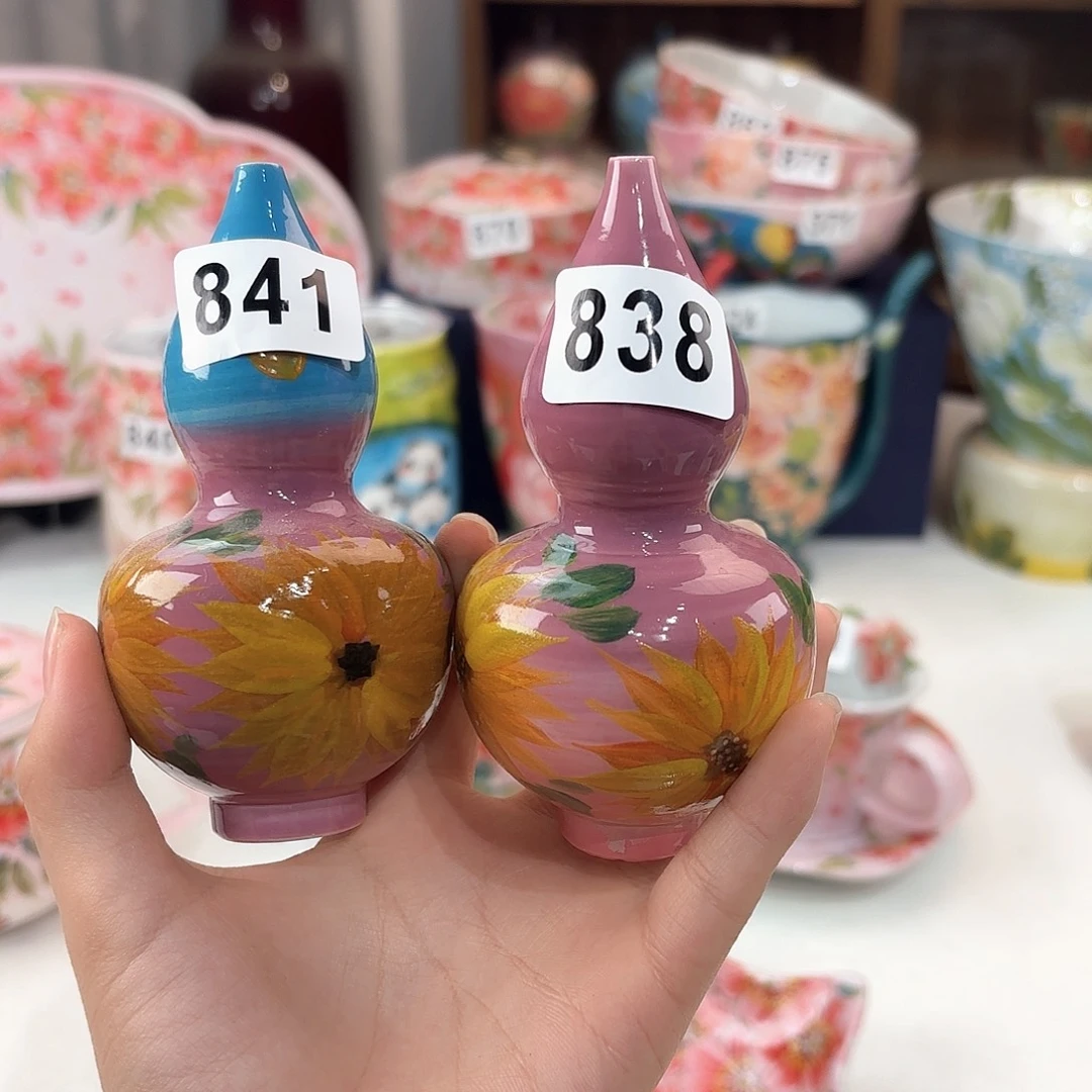 嘟***ﾟ景德镇手绘高温釉下彩陶瓷茶具