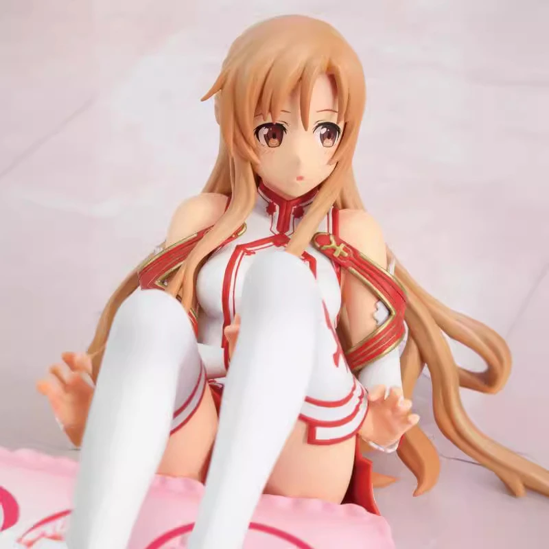 刀剑神域 亚丝娜 新妻 枕头 SAO 结城明日奈 1/8模型摆件盒装手办