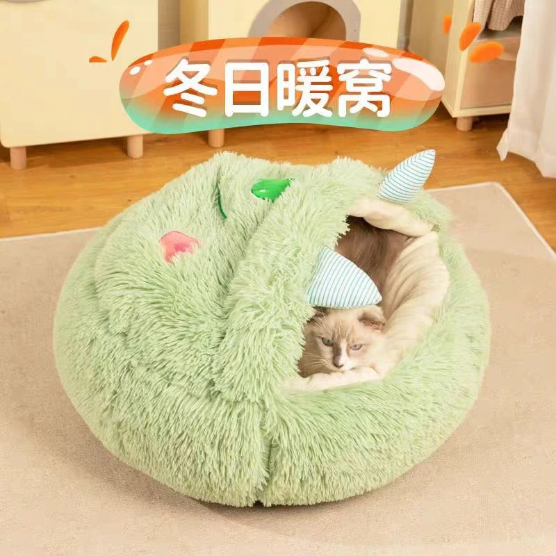 猫窝新款四季通用狗狗垫子泰迪柯基小型大型犬宠物用品床狗窝可爱