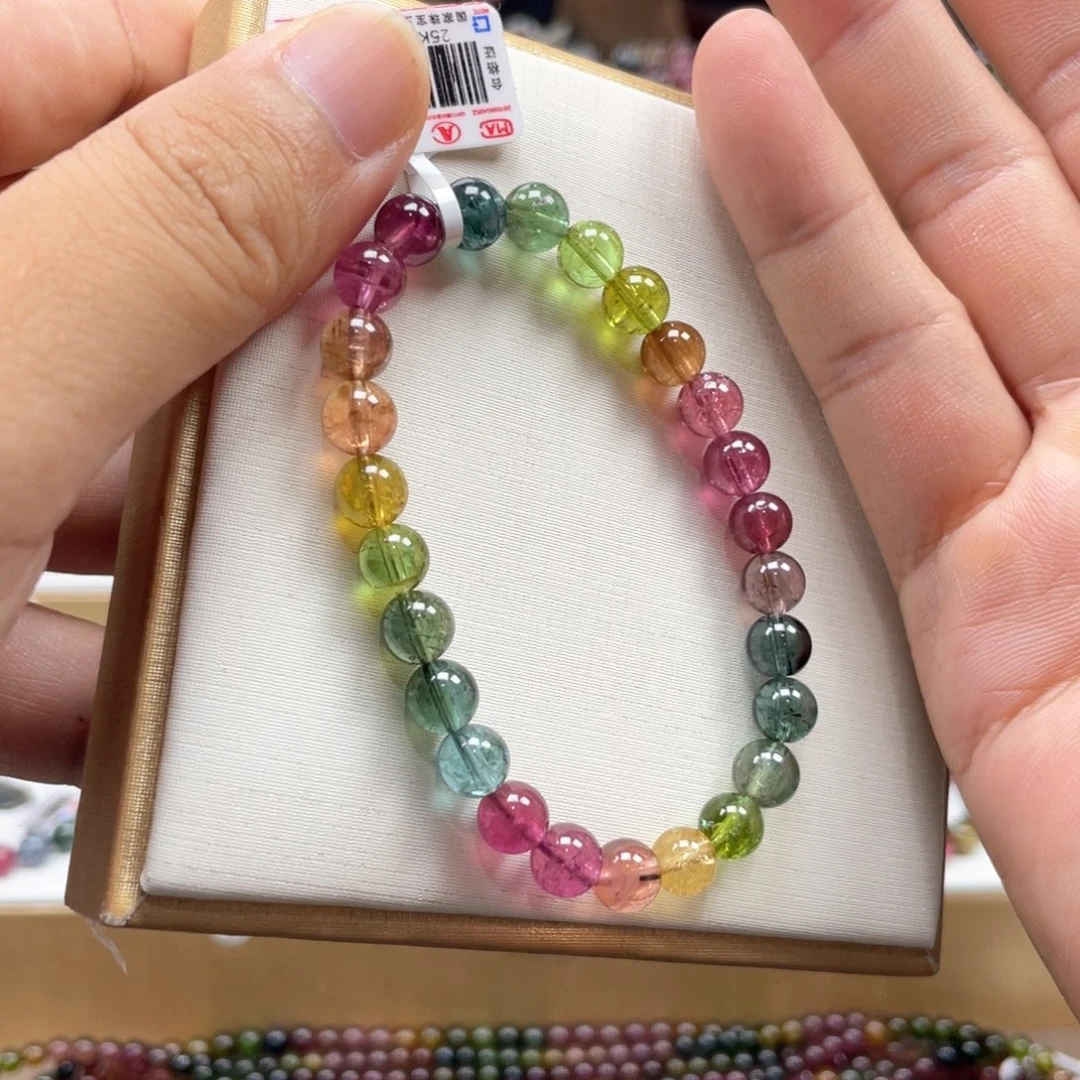 未镶嵌手串碧玺7mm.mmmmmmm