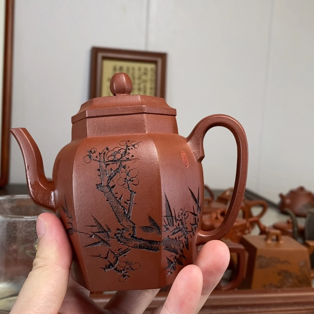茶壶紫砂原矿泥料传统工艺制作