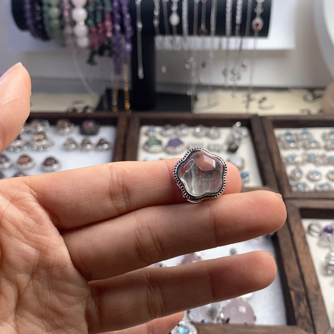 水晶盒子盒子未镶嵌雾