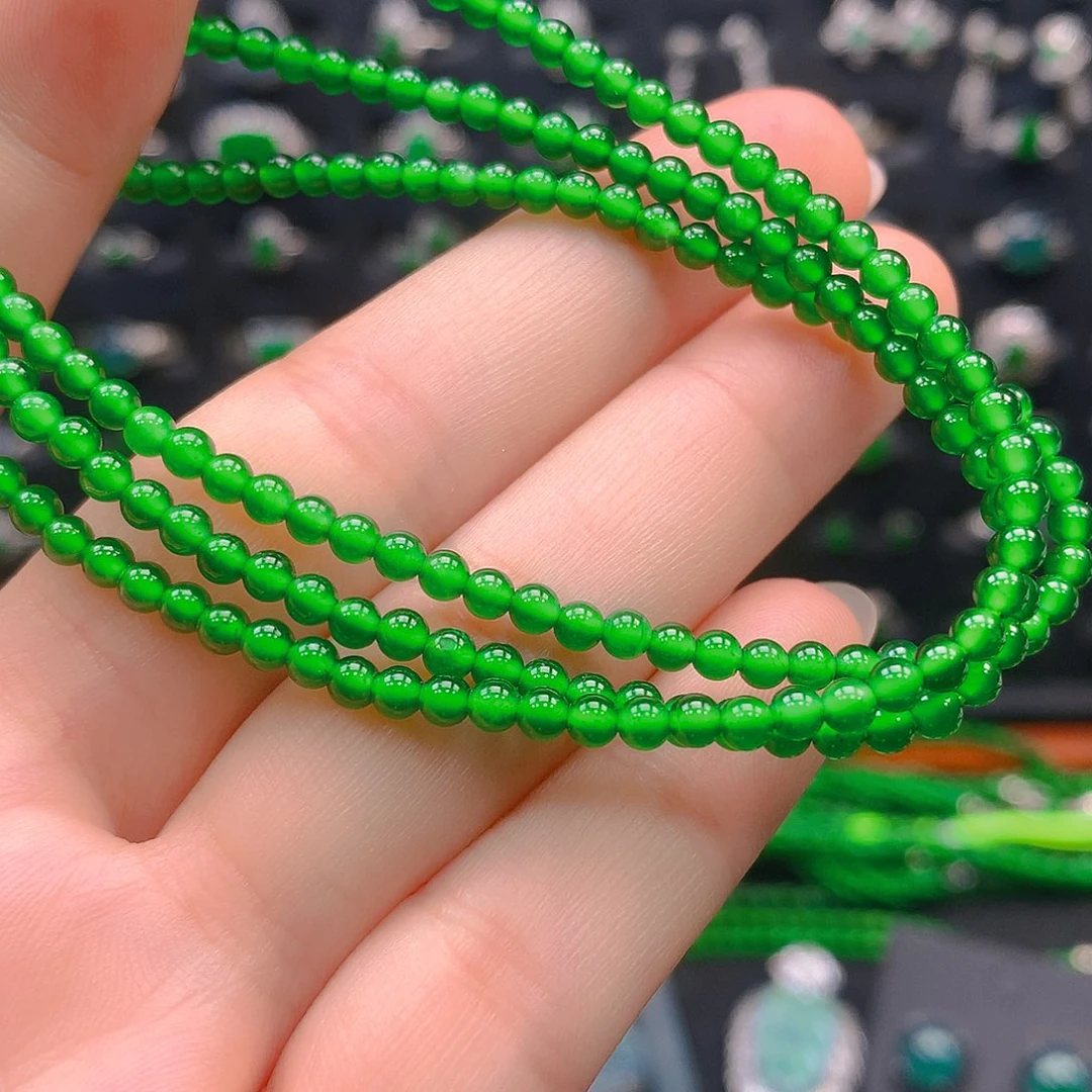 翡翠未镶嵌吊坠(不含链)项链3