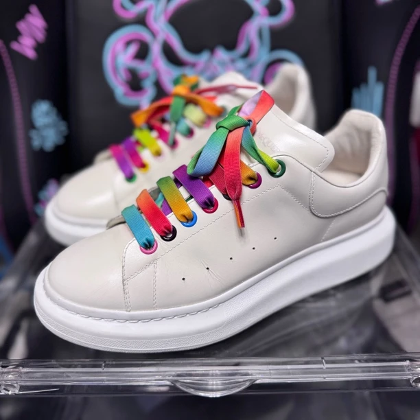 95新 MM6 41码 麦昆 白彩色 无盒成色可以 奢鞋hy006