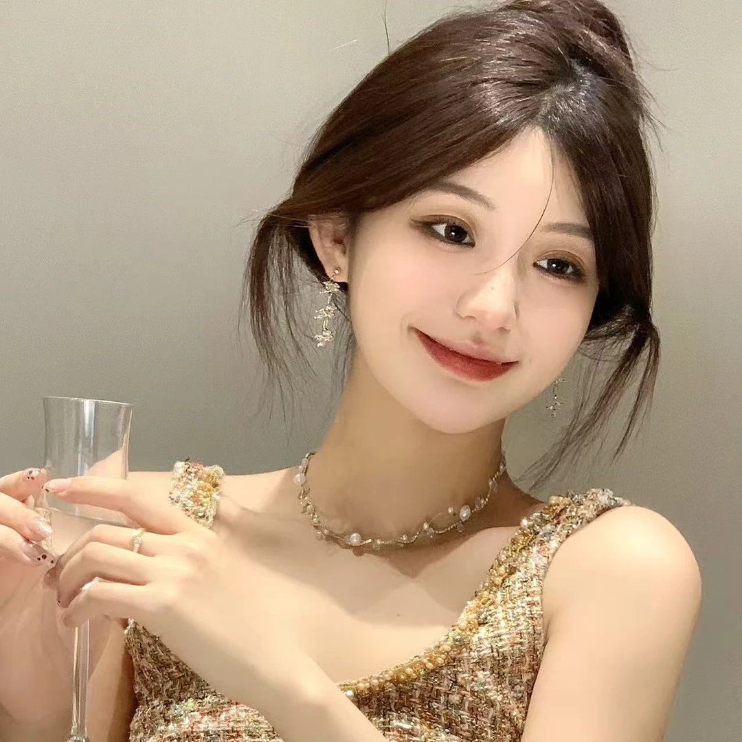 FULL GIRLISH耳环00089时尚百搭花朵耳钉耳饰