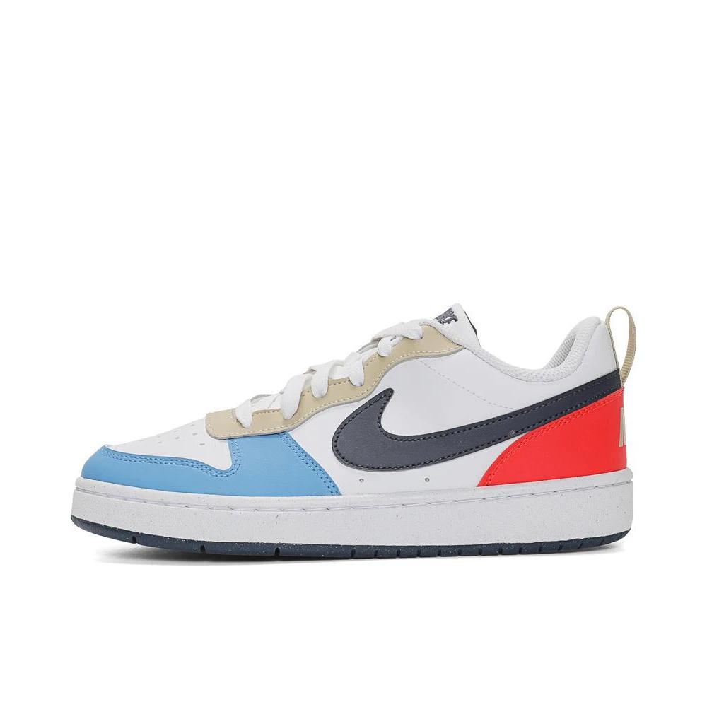 NIKE耐克2025男童COURT BOROU LOW RECRAFT (GS)儿童鞋DV5456-124