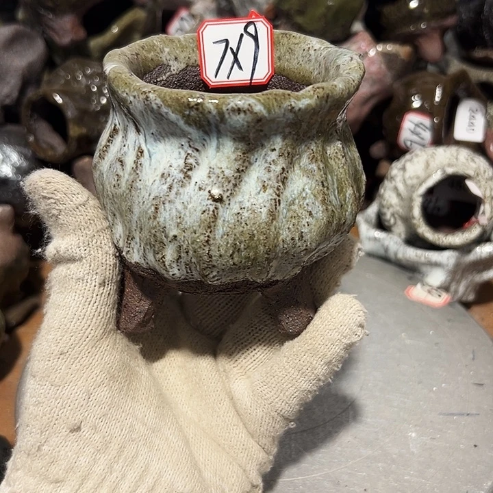 粗陶花盆制作就这样了，