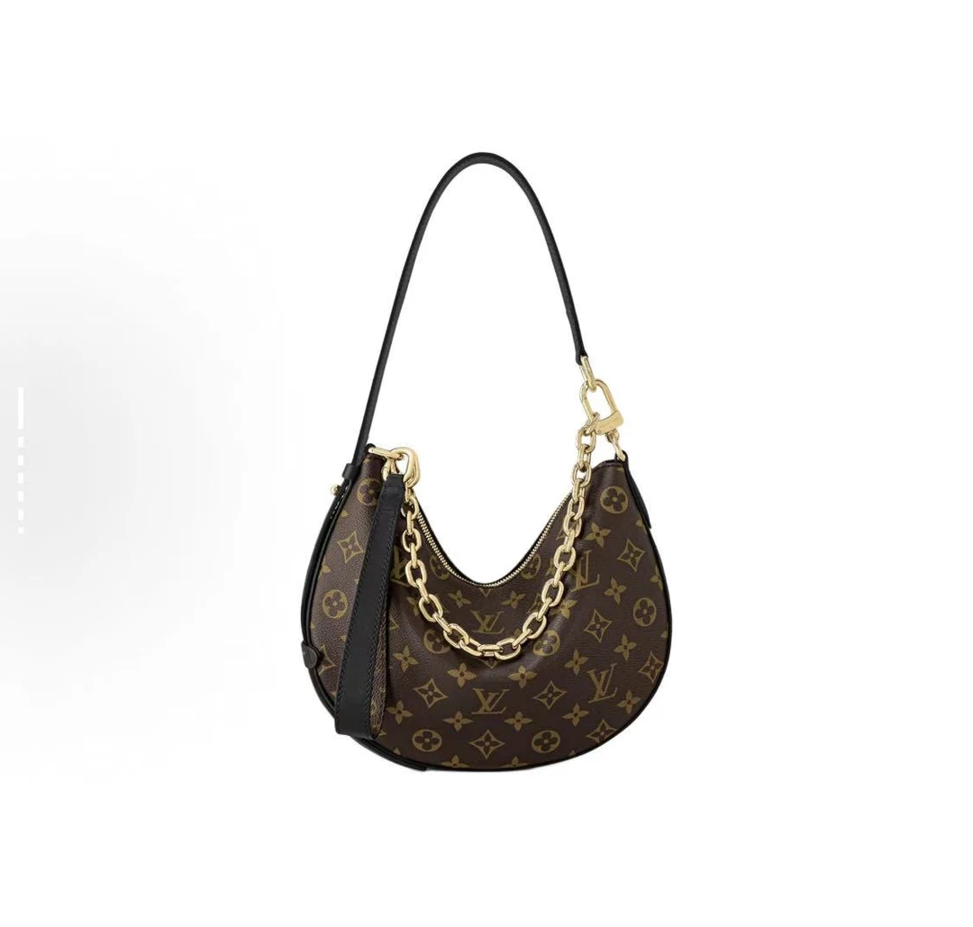 未使用 LouisVuitton/路易威登 COOKIE BB老花单肩腋下包