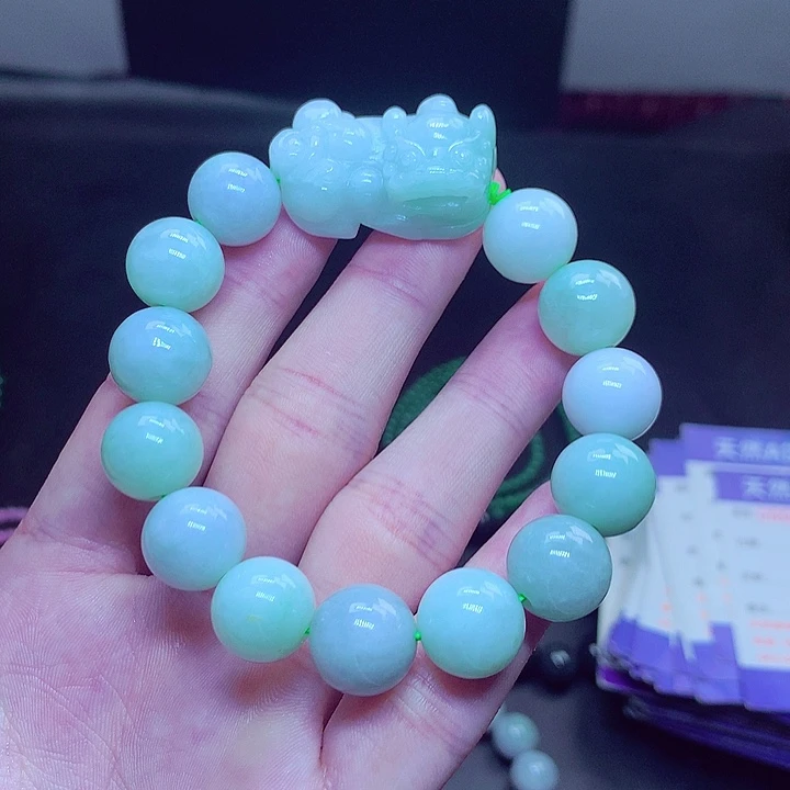 翡翠未镶嵌毛衣链