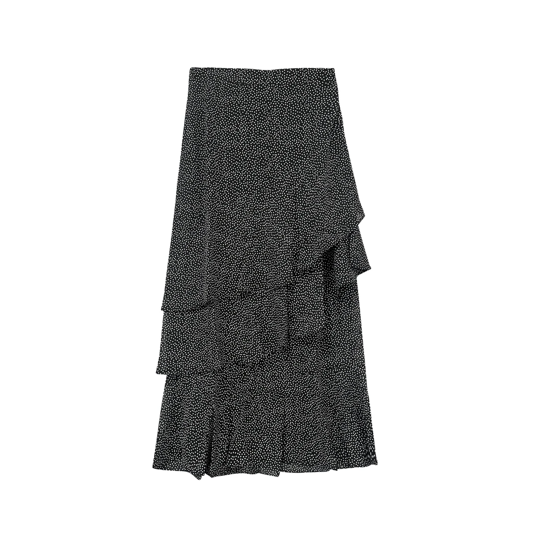 夏日风情！女士夏季波点减龄时尚半身裙F192