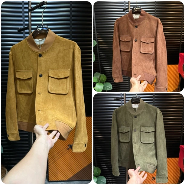 【清澈男装轻奢出品】K6675/QINGCHE2025/高端欧货外套夹克