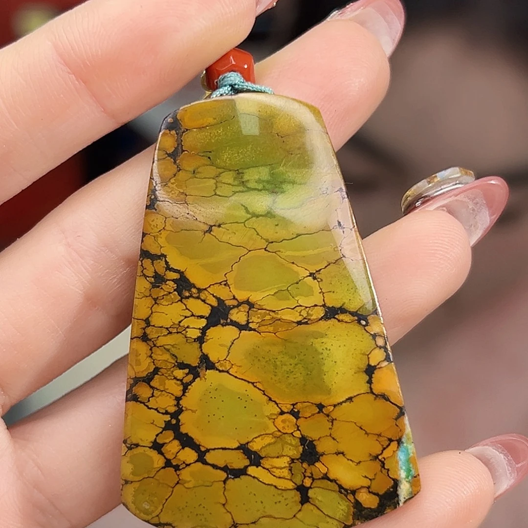 蒜***诺绿松石未镶嵌珠宝奇石