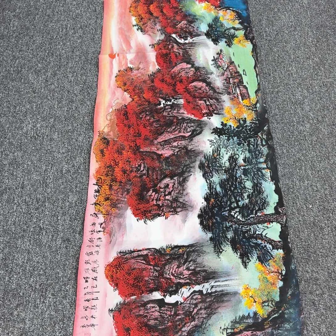 国画卖字画的小老板
