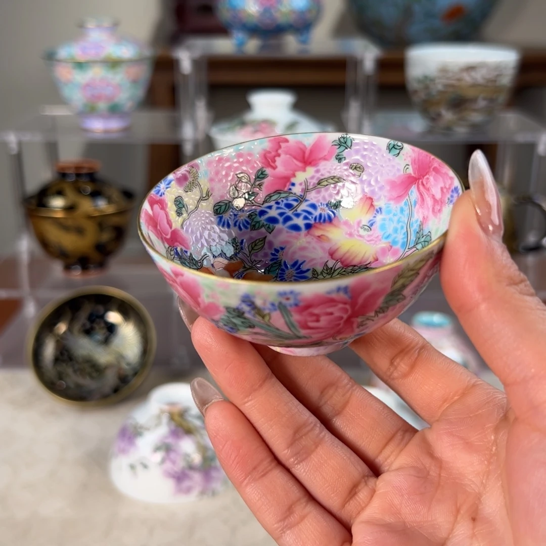 纯手工手绘 高端茶器