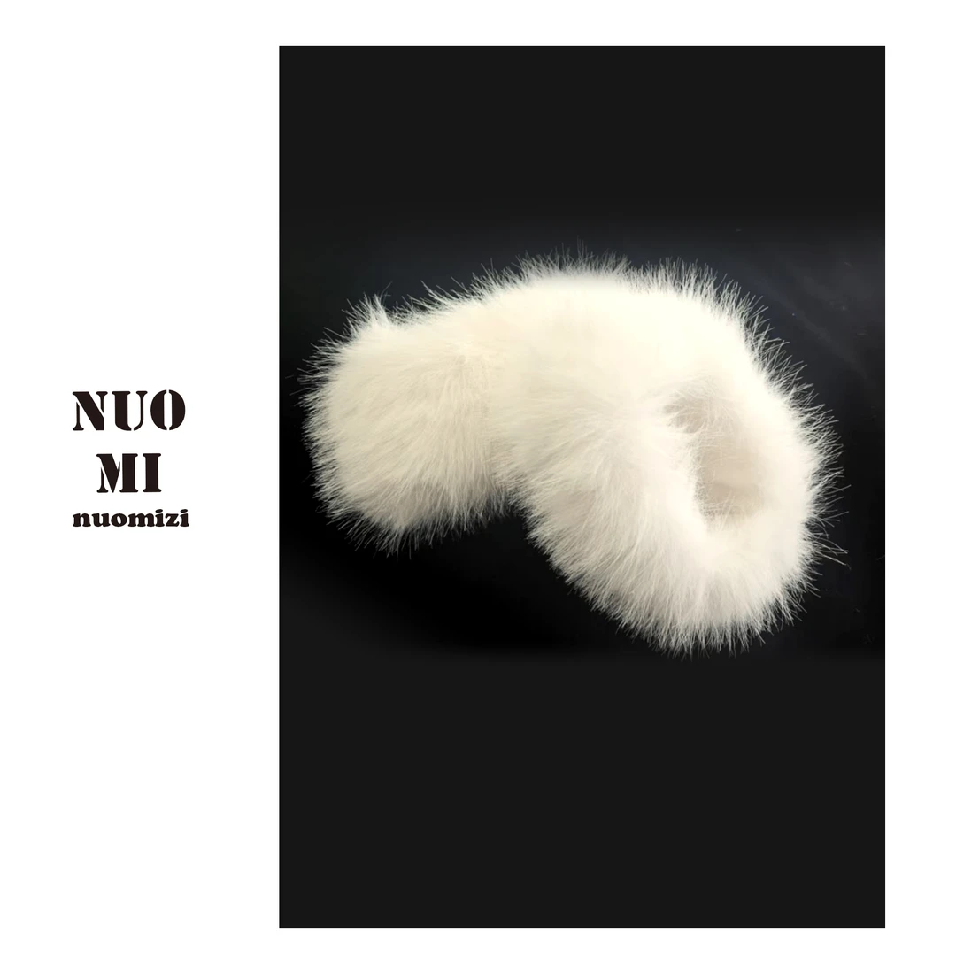 ZOZ糯米子毛毛袖套时尚大衣装饰品气质女