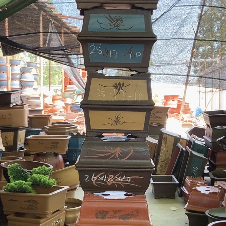 紫砂花盆紫砂紫砂