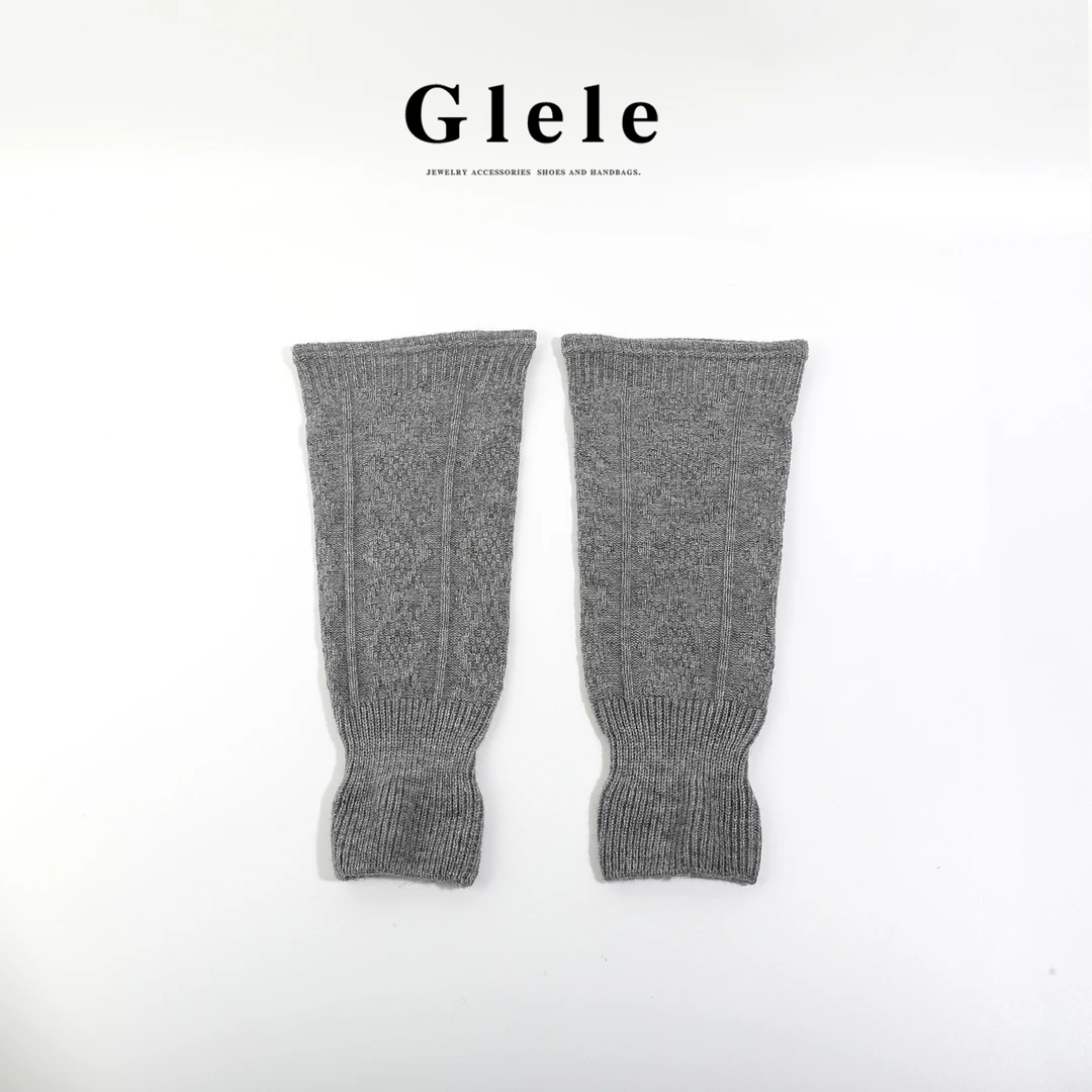 Glele私服「堆堆袜套」韩系博主穿搭加厚加长堆堆袜