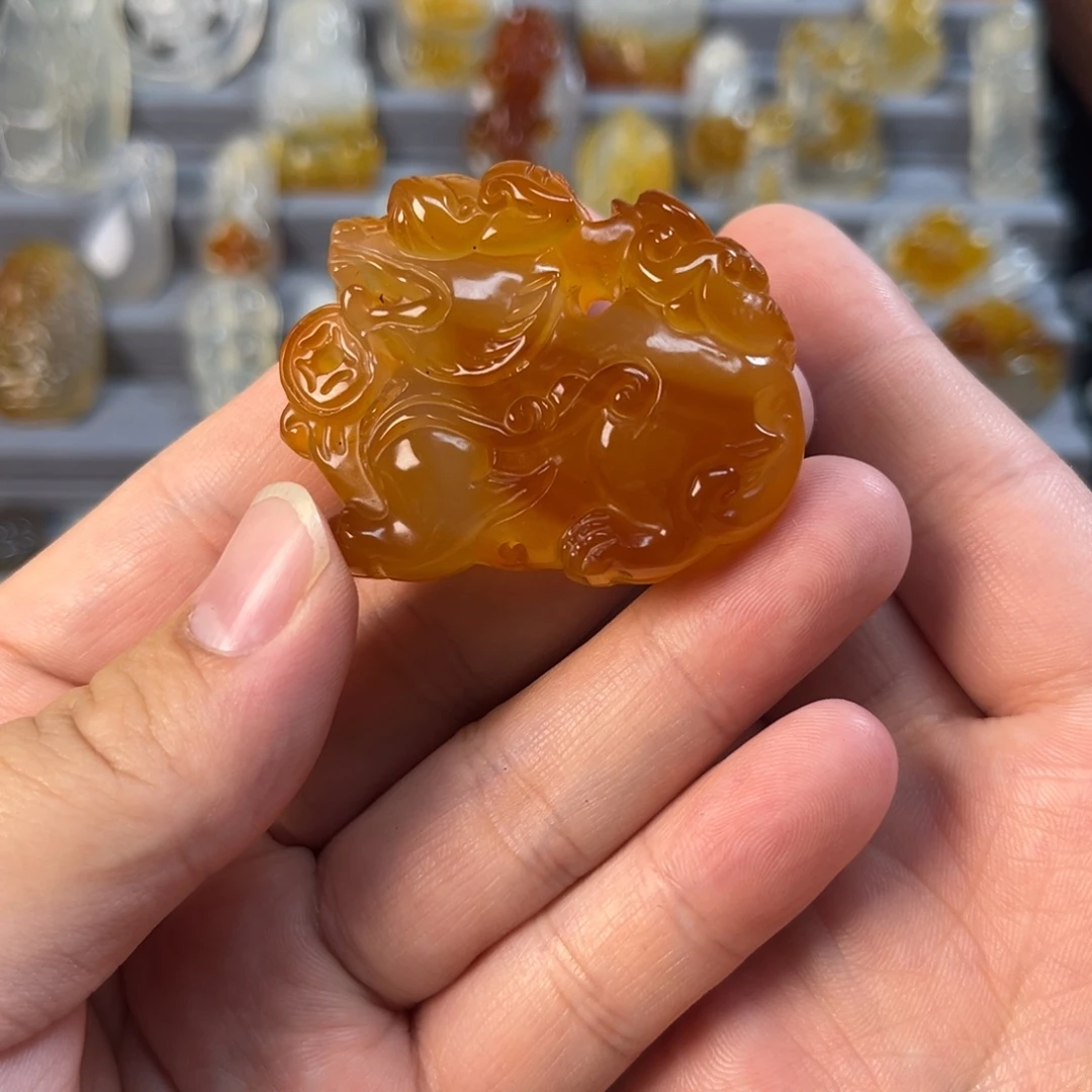 玛瑙/玉髓未镶嵌颈饰