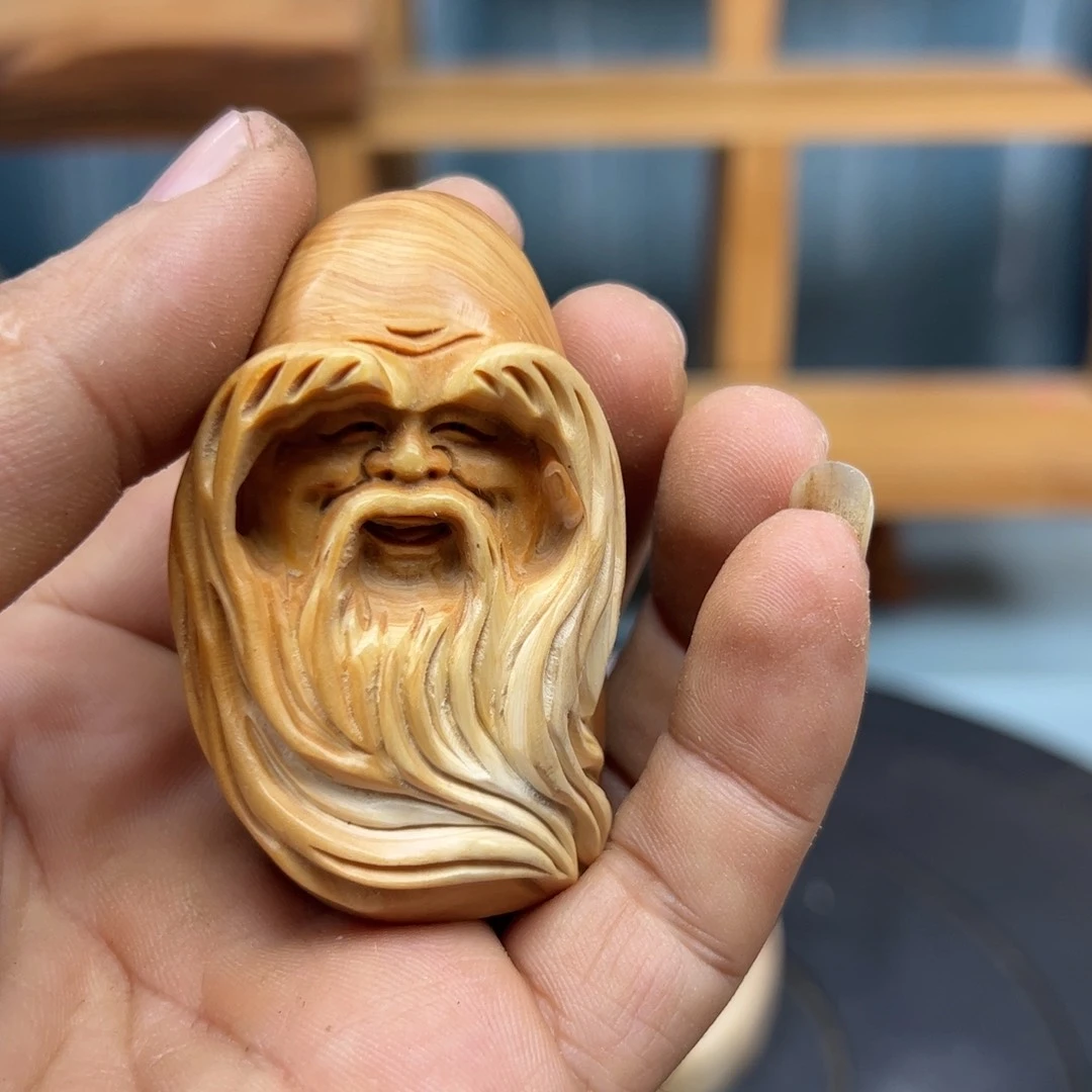 木玙*崖柏木摆件手把件