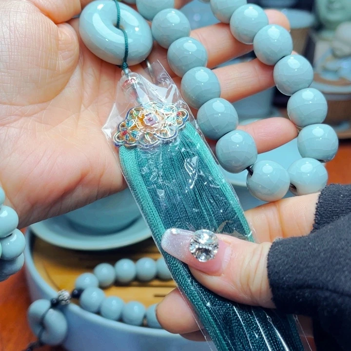 【闪购商品】夜*汝州单壶单杯天青