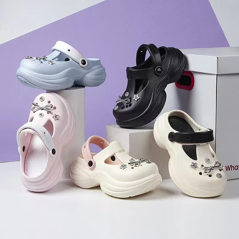 2699休闲时尚小蛮腰洞洞鞋