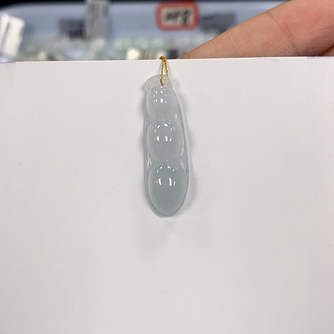 【闪购商品】颈饰未镶嵌翡翠福豆
