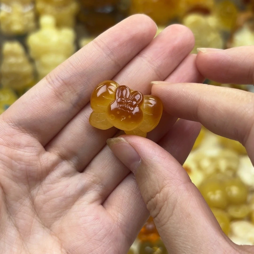 未镶嵌蜜蜡裸石*️****蜜蜡配饰打孔不退换