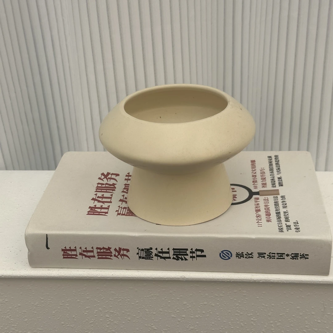 【8824陶瓷盆】蝴蝶兰专用带孔透气陶瓷花盆 高温烧制简约时尚高级