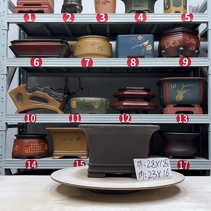 紫砂花盆紫砂花盆