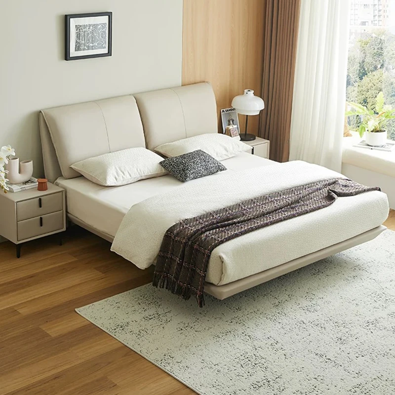 大象耳朵猫爪现代简约双人床1.5米x2米15米的床家用轻奢单人北欧