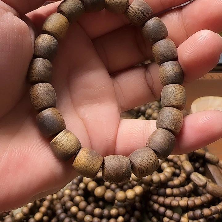 手串沉香卡1.0单圈鼓珠多样性发一