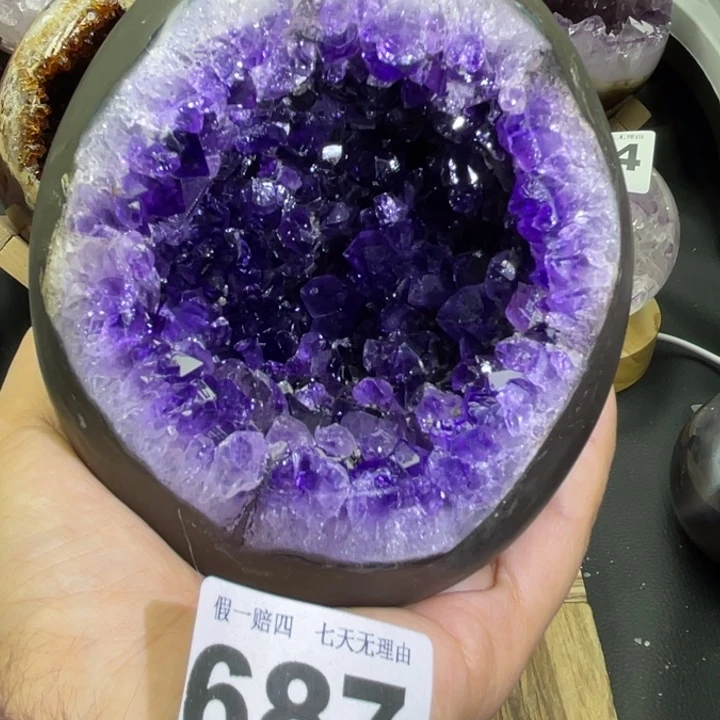 紫晶大型摆件（非配饰）未镶嵌