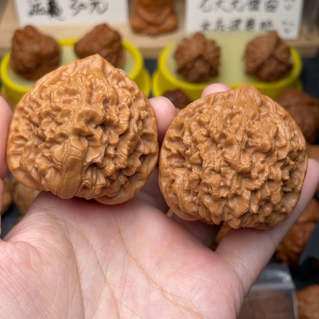 文玩核桃把件官帽45