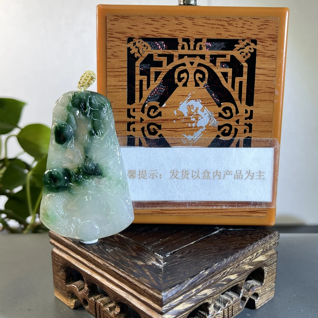 JXW04-250 H 天然缅甸A货翡翠