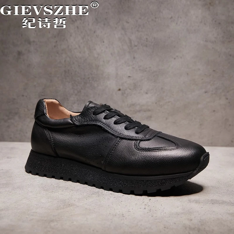 纪诗哲男鞋简约百搭个性运动鞋潮流百搭透气跑步鞋男士软底休闲鞋