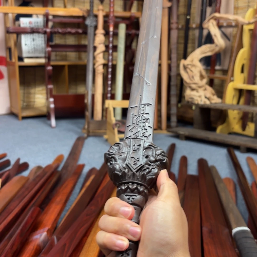 李***·黑檀天使手工面朱砂