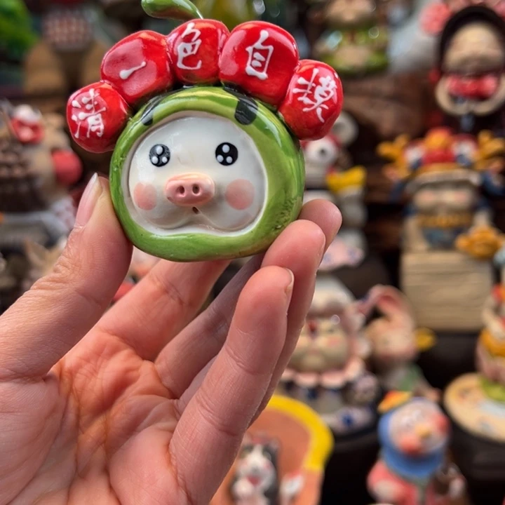 摆件陶小镇青花每日有新品