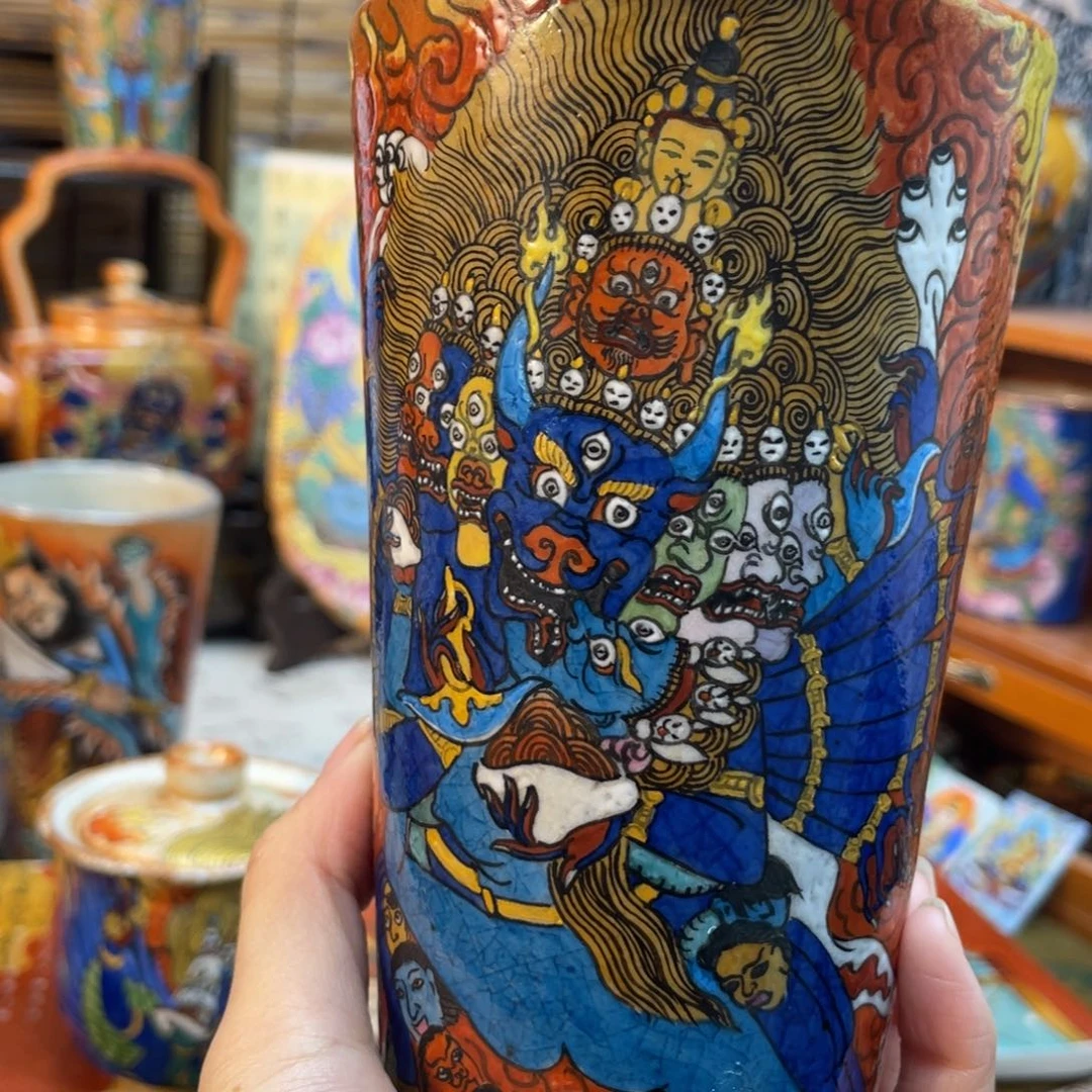 大威德金刚大可乐杯杯