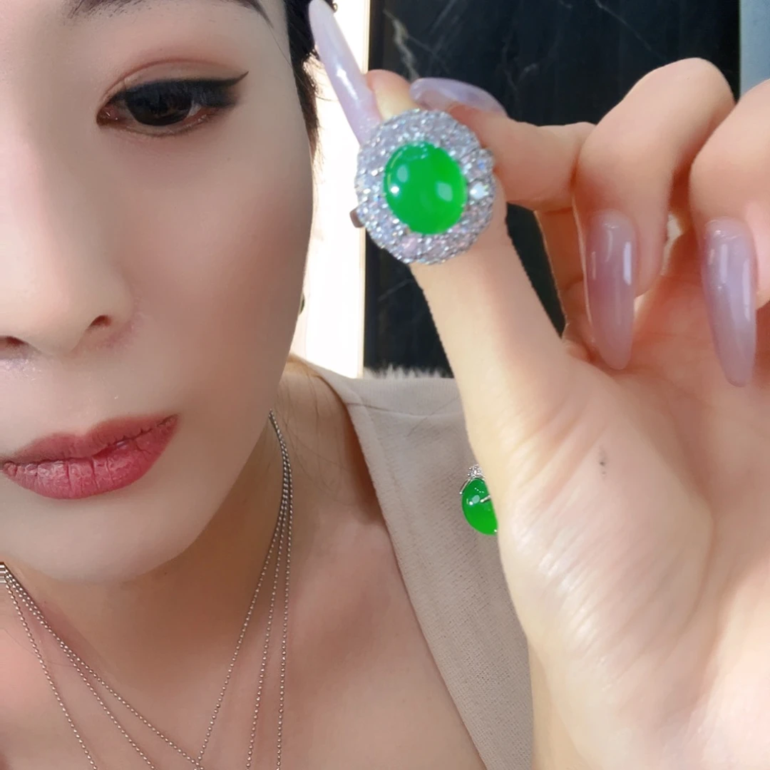 玛瑙/玉髓戒指合金