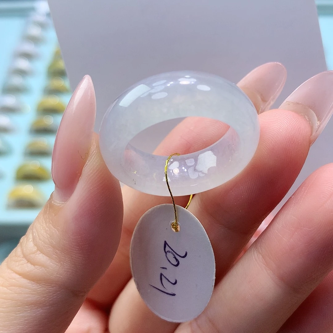 未镶嵌戒指翡翠2021圈