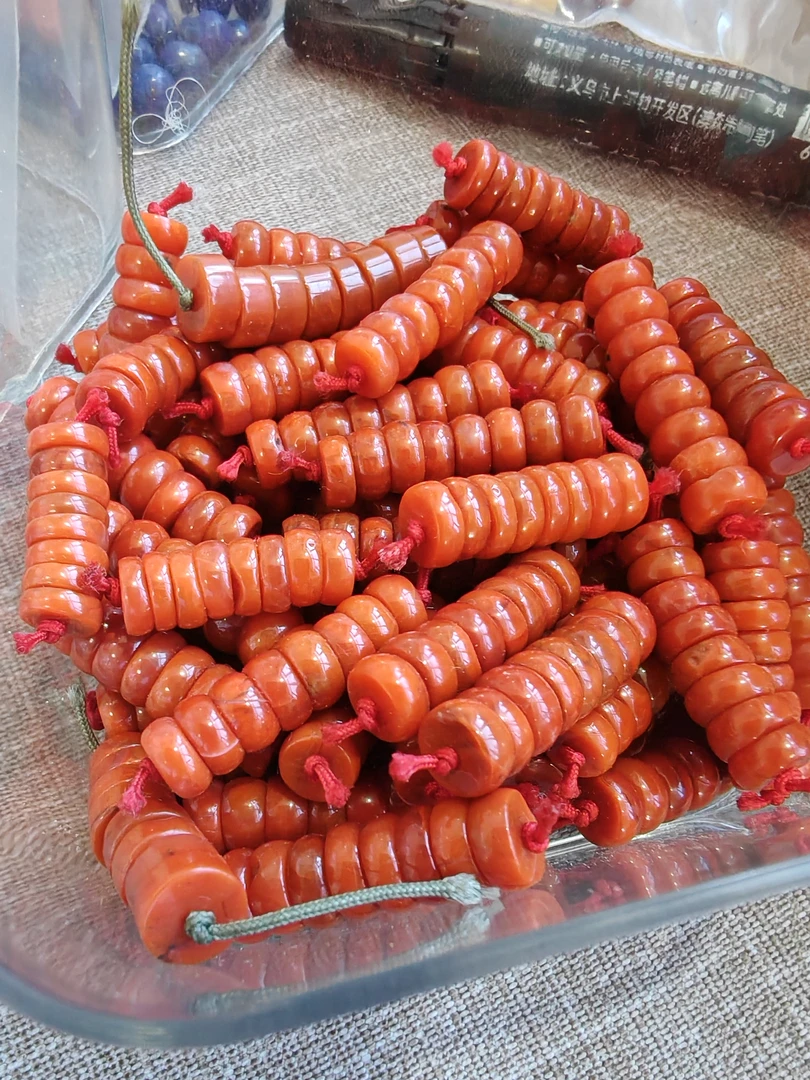 7+天然南红隔片（8片）（多样性发其一）