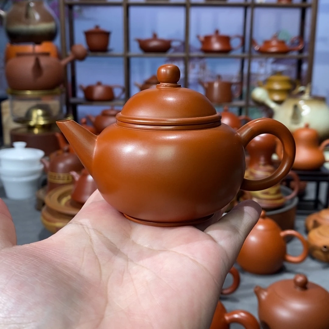 茶壶紫砂吴炫杰朱泥水平100c