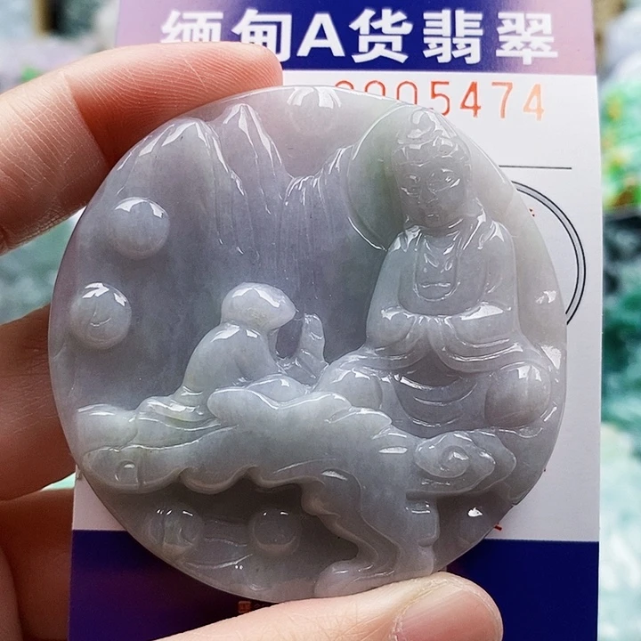 吊坠(不含链)未镶嵌翡翠